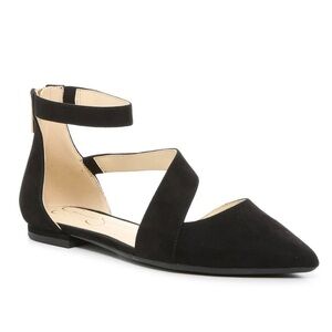 Jessica Simpson Cayleen Flat | Women's | Black | Size 8 | Flats | Ankle Strap